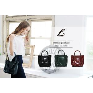 レディース ハンドバッグ 本革 通勤 通学 タッセル OL ブランド ヴィンテージ 2WAY レトロライクグロスハンド L LEATHER LX02