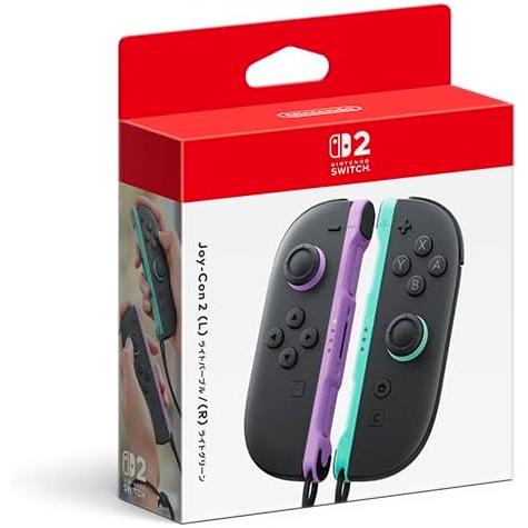 【新品】Joy-Con 2 (L) ライトパープル/(R) ライトグリーン【任天堂】
