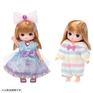 リカちゃん LW-21 ミキちゃんマキちゃんドレスセット ゆめみるドレス&パジャマ【洋服】【タカラトミー】｜llhat