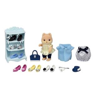 シルバニアファミリー  街のファッションコーデセット -おしゃれシューズコレクション-【TVS-13...