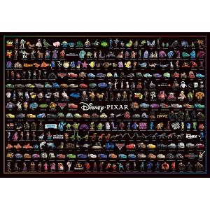 ディズニー1000ピース　ディズニー/ピクサー キャラクター大集合(51x73.5cm)（D-1000-036）【ディズニーパズル】