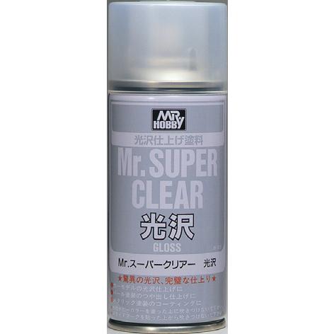 GSIクレオス　B513　Mr.スーパークリアー（溶剤系スプレー） 光沢　170ml