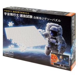 100Pジグソーパズル  宇宙飛行士 選抜試験 白無地ジグソーパズル【100-033】【38×26cm】【ビバリー】｜llhat