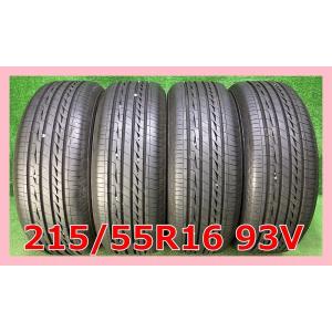 タイヤ4本 《 ヨコハマ 》 A.V.S T30 [ 215/55R16 91V ]8.5/7.5分山