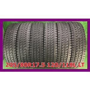 ★2021年製 205/80R17.5 120/118L LT ブリヂストン W979 中古 スタッ...