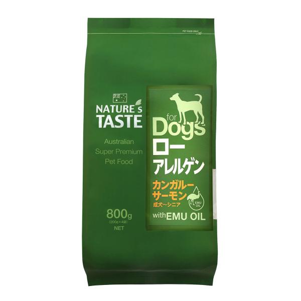 NATURE&apos;S TASTE ネイチャーズテイスト ローアレルゲン [ カンガルー＆サーモン ] 成...