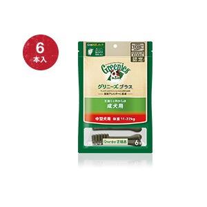 グリニーズプラス 成犬用 中型犬用 11-22kg 6本