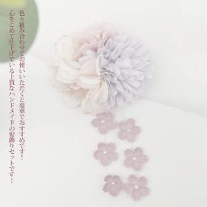 髪飾り クリップ 和装 浴衣 成人式 七五三 ...の詳細画像3