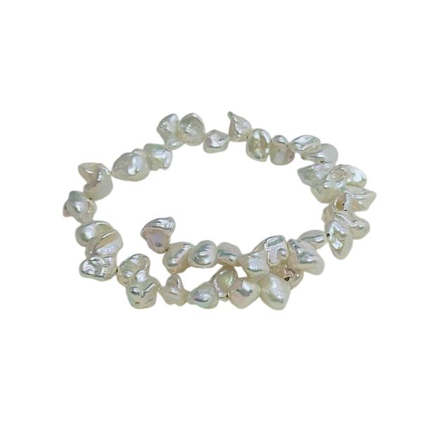 淡水パール ブレスレット （形状記憶ワイヤー）BT13014