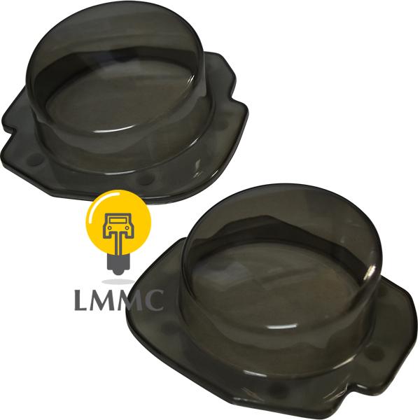 送料無料 フロント スモーク ウインカーレンズカバー スモークカバー スモークレンズカバー JB64...