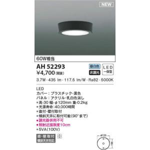 コイズミ照明 AH52289 薄型シーリングライト LED一体型 直・壁取付