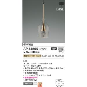 KOIZUMI（コイズミ） AP53981 ペンダントライト LED一体型 非調光 60W