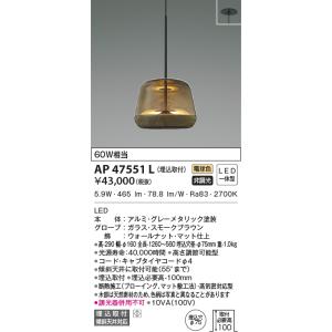 KOIZUMI（コイズミ） AP47556L ペンダントライト LED一体型 非調光 60W