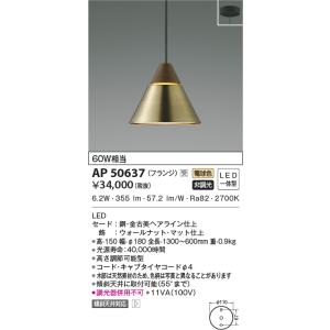 KOIZUMI（コイズミ） AP40502L ペンダントライト LED一体型 非調光 60W