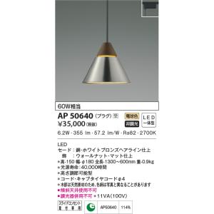 KOIZUMI（コイズミ） AP50634 ペンダントライト LED一体型 非調光 60W