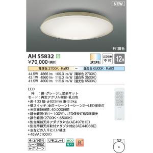 KOIZUMI（コイズミ） AH48925L シーリングライト 〜6畳 LED一体型