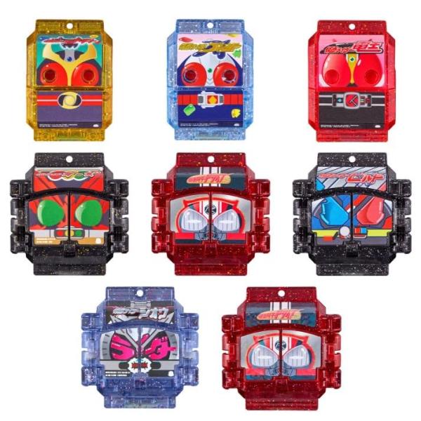 【8種コンプリート】 DXレジェンドライダー ゴチゾウシリーズ キラクリアバージョン01