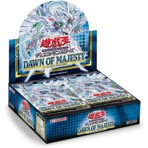 ラッピング対応 即日発送 遊戯王OCG デュエルモンスターズ DAWN OF MAJESTY BOX 初回生産限定版 +1ボーナスパック 同梱