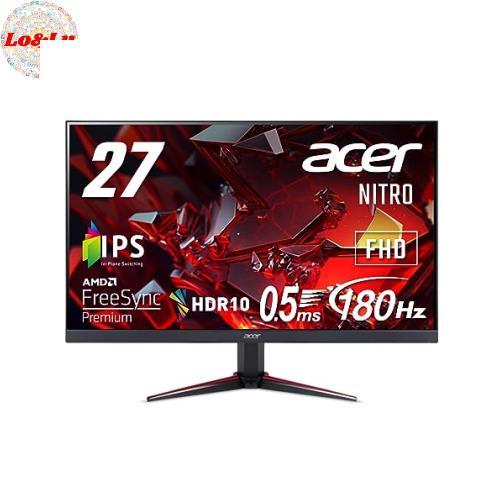 日本エイサー Acer Nitro ゲーミングモニター 27インチ IPS フルHD 180Hz 0...