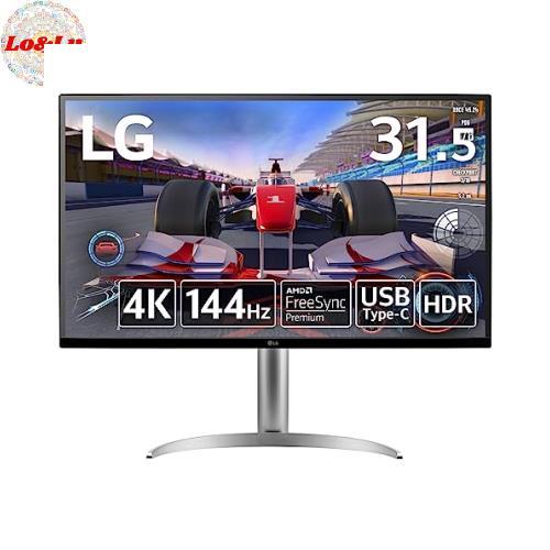 LG モニター ディスプレイ 32UQ750-W 31.5インチ/4K/144Hz/VAアンチグレア...