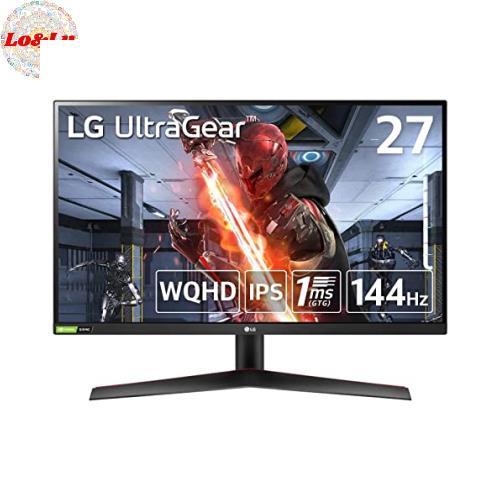 LG フレームレス ゲーミングモニター UltraGear 27GN800-B 27インチ/WQHD...