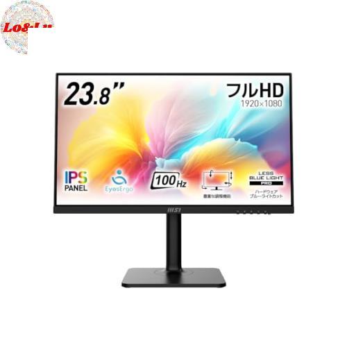 MSI Modern MD2412P ビジネスモニター IPSパネル フルHD/23.8インチ/HD...