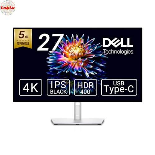 Dell U2723QE-A 27インチ 4K USB-Cハブモニター(5年間無輝点交換保証/4K/...