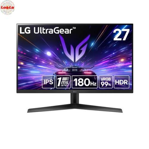 LG ゲーミングモニター UltraGear 27GS60F-B 27インチ/PCゲーム、家庭用ゲー...