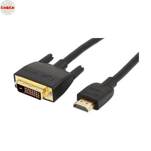 Amazonベーシック HDMI-DVI 変換ケーブル ハイスピード 0.9m（タイプAオス - D...