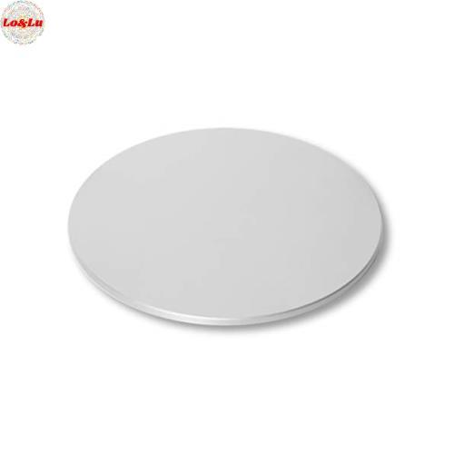 LOE(ロエ) アルミニウム 回転台 22cm for iMac/テレビ/液晶モニター (シルバー)