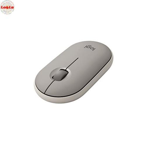 ロジクール ワイヤレスマウス 無線 マウス Pebble M350GY 薄型 静音 グレージュ