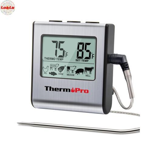 ThermoProサーモプロ クッキング料理用オーブン温度計デジタル ミルク コーヒー