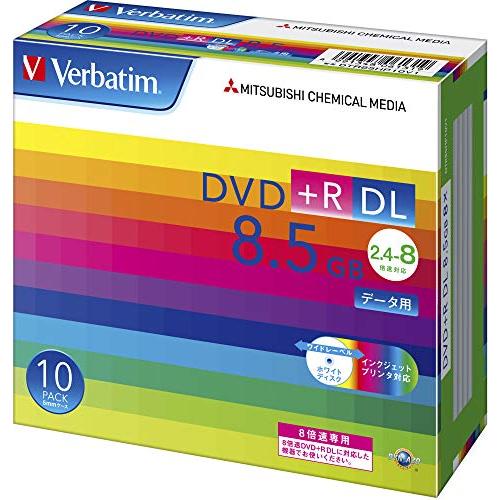 バーベイタムジャパン(Verbatim Japan) 1回記録用 DVD+R DL 8.5GB 10...