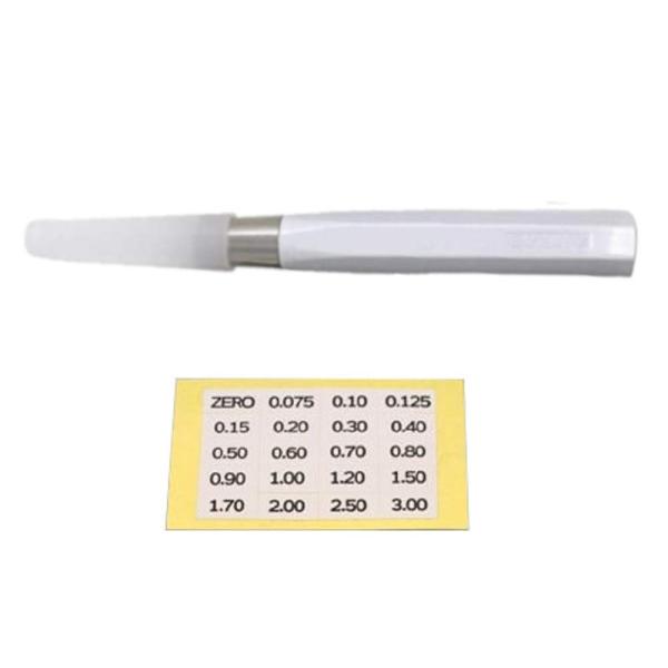 スジボリ堂 BMCタガネホルダー ホワイト プラモデル用工具 TH0095