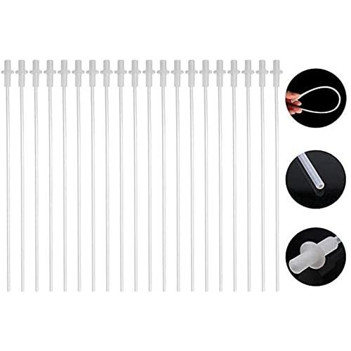 20個ペット犬犬山羊羊人工授精品種Whelpカテーテルロッド 羊のCanie犬のペットのための柔軟な...