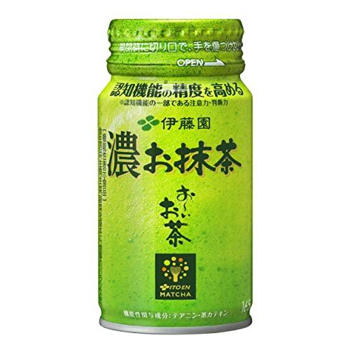 伊藤園 おーいお茶 濃お抹茶 165ml×30本 [機能性表示食品] 広口缶