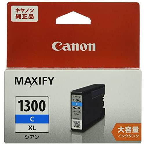 Canon Canon 純正 インクカートリッジ PGI-1300 シアン 大容量タイプ PGI-1...