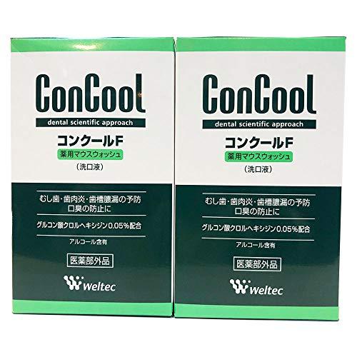 ウエルテック コンクールＦ 歯肉炎予防 ミント 100ml ×2 本 医薬部外品