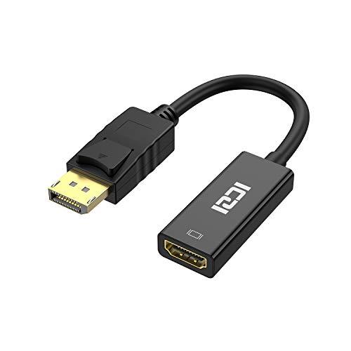 ICZI DisplayPort → HDMI 変換アダプタ最大解像度 1920×1080サポート ...