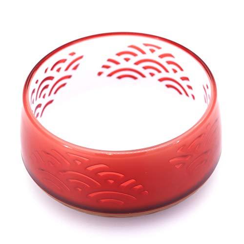 ドギーマン 和ぼうる 青海波 桜色 M サイズ