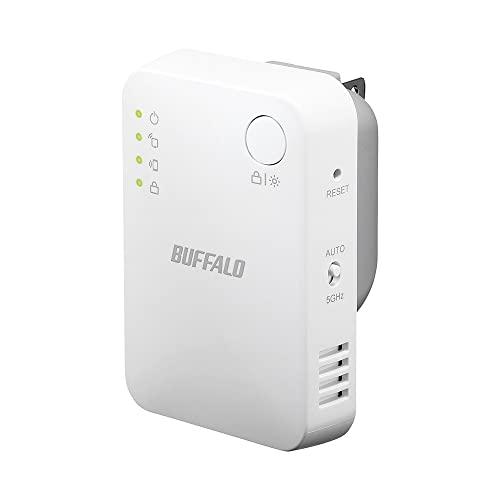 バッファロー WiFi 無線LAN 中継機 Wi-Fi 5 11ac 866 + 300 Mbps ...