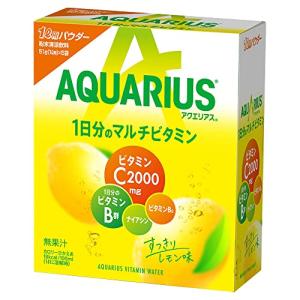 AQUARIUS(アクエリアス) コカ・コーラ 1日分のマルチビタミン パウダー51g ×30袋｜loandlu