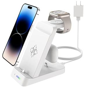 COCIVIVRE 3in1 充電器 スタンド Compatible with iPhone14/13/12/11/X/8 7/6 Apple watch ultra 2/Series 9/8/7/6/SEAirpods1/2/3/Pro iphone airpo