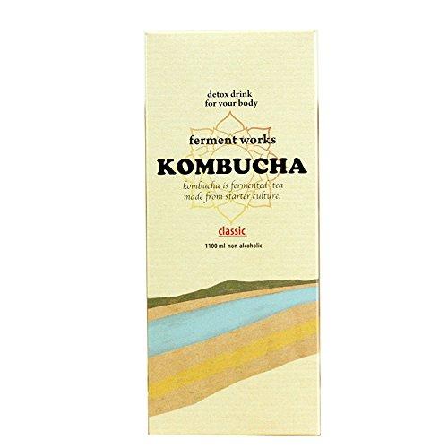 ferment works KOMBUCHA 1100ml スパウトパウチ包装[国産無添加クラフトコ...