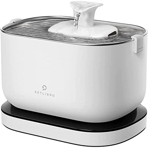 PETLIBRO 猫 水飲み器 自動給水器 コードレス 2WAY給電 無制限置き場所 電池内蔵 猫給...