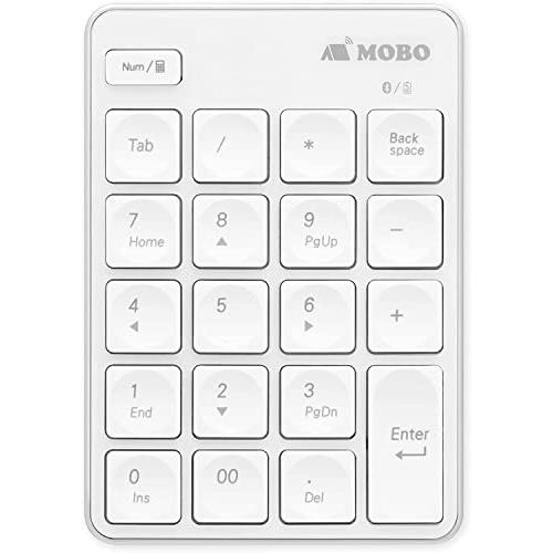 MOBO TenkeyPad Bluetooth対応 白 AM-NPB20-SW 白