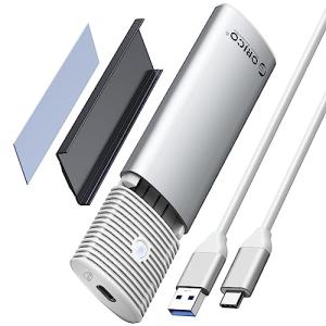 ORICO M.2 SSD 外付けケース M.2 NVME/PCIE SSD ケース 10Gbps USB C SSD ケース USB 3.2 M.2 NVMe ケース アルミ制 Thunderbolt 3 対応 4TB 2230/22｜loandlu