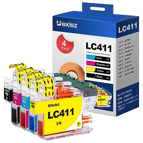 ロット番号区別不用 LC411 ブラザー インク 4色セット 大容量 インクカートリッジ LC411...