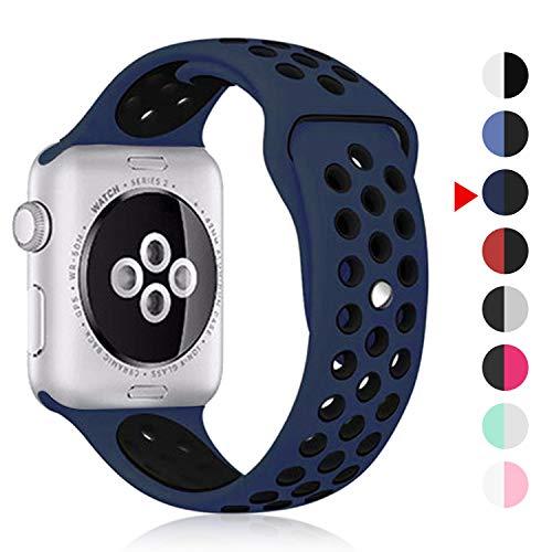 ZENGYQI コンパチブル Apple Watch バンド 38mm 42mm 40mm 44mm...