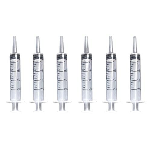 Coollooda ペット シリンジ プラスチックシリンジ （6本セット） 犬 猫 給水 給餌 20...